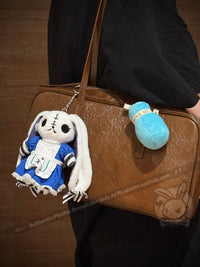 Load image into Gallery viewer, Victorian McGee’s Alice Plush Keychain Accessory Keychain
