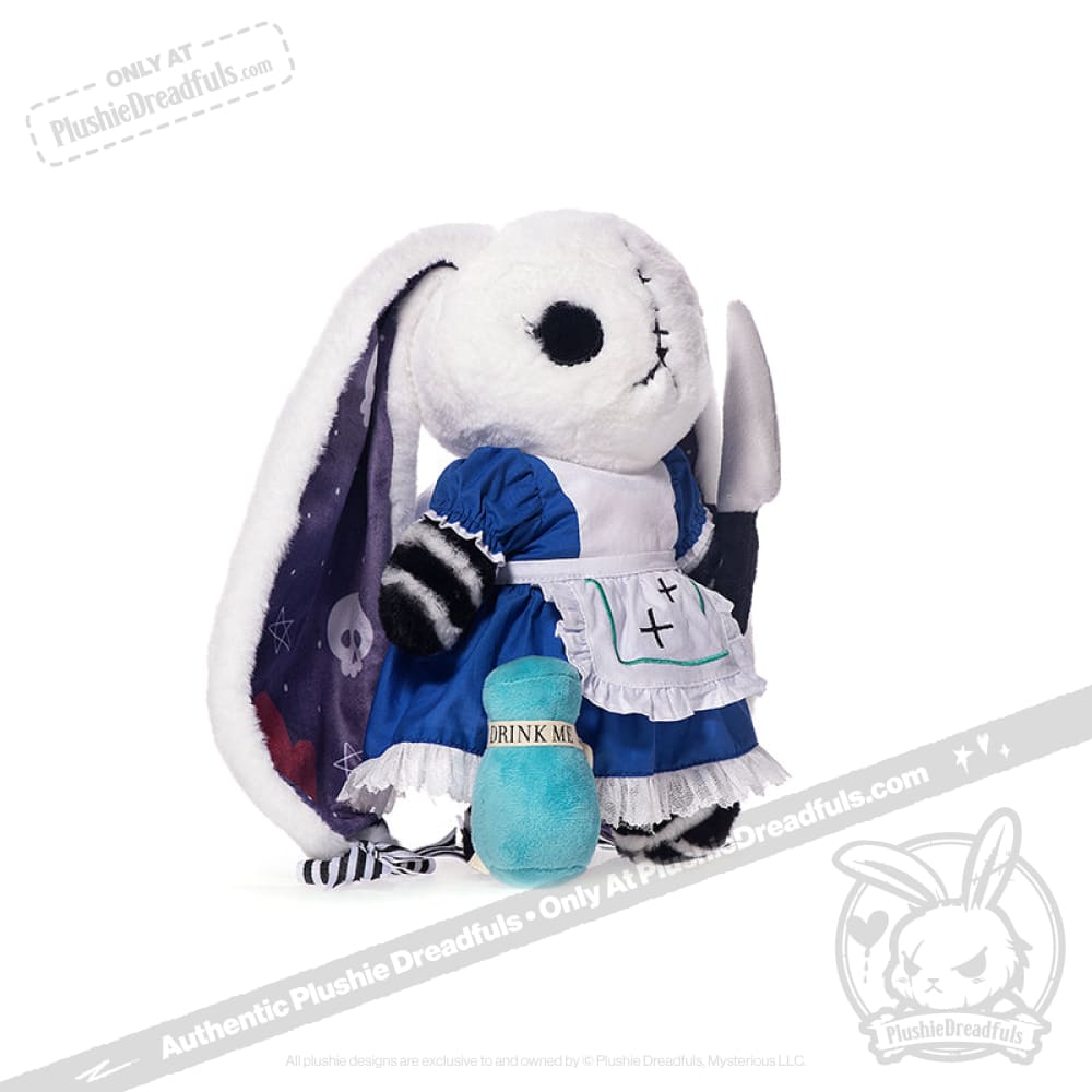 Alice Rabbit Toy Alice Rabbit Gothic Plush | Victorian McGee's – Mysterious