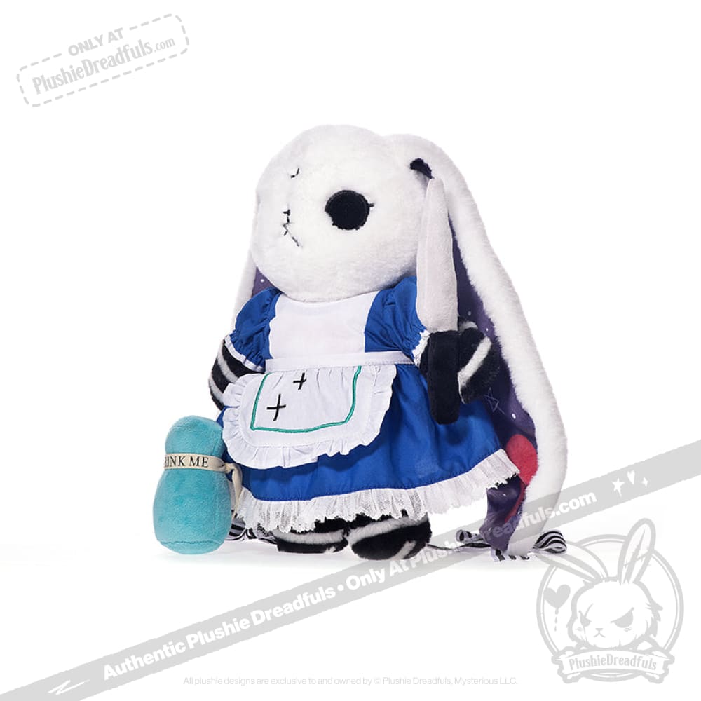 Alice Rabbit Toy Alice Rabbit Gothic Plush | Victorian McGee's – Mysterious