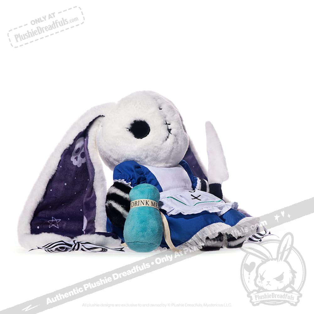 Alice Rabbit Toy Alice Rabbit Gothic Plush | Victorian McGee's – Mysterious