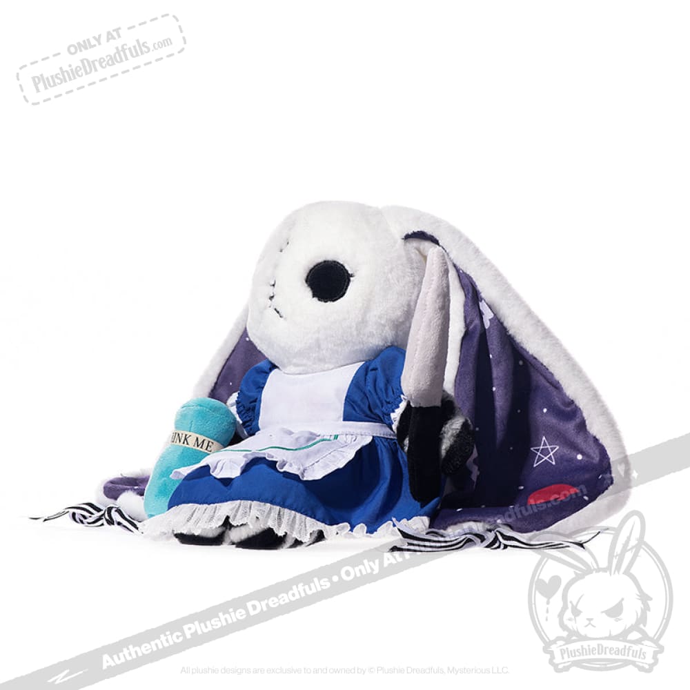 Alice Rabbit Toy Alice Rabbit Gothic Plush | Victorian McGee's – Mysterious