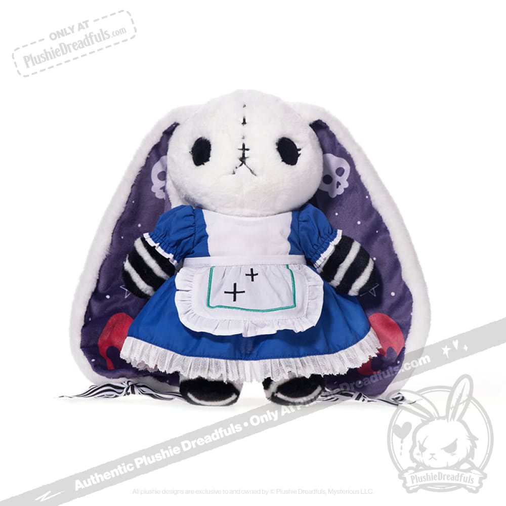 Victorian Rabbit Toy Alice Rabbit Gothic Plush | Victorian McGee's – Mysterious