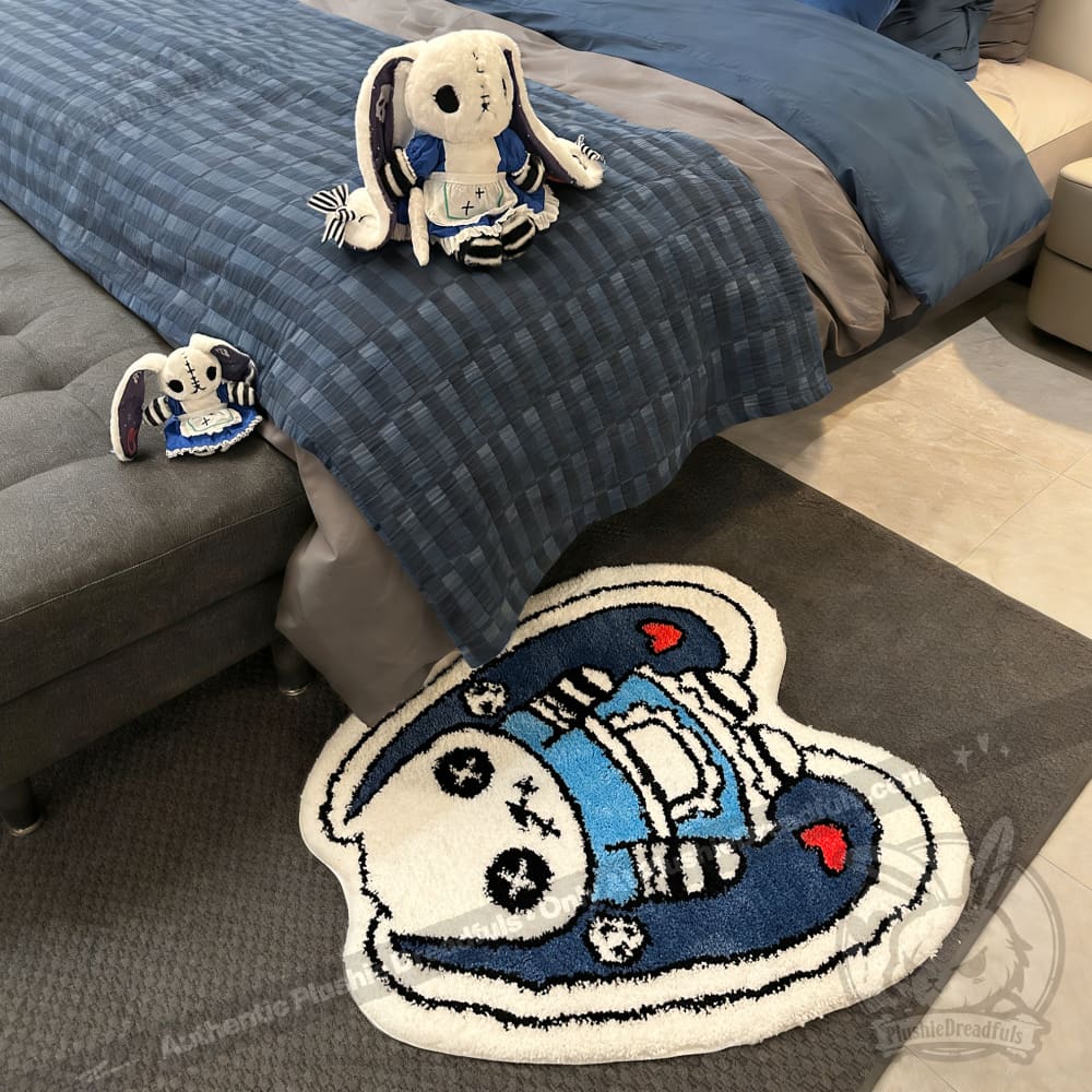 Victorian McGee’s Alice Rabbit Rug Home Decoration