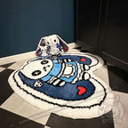 Victorian McGee’s Alice Rabbit Rug Home Decoration