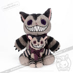 Victorian Mcgee’s Cheshire Cat Plush Keychain Accessory
