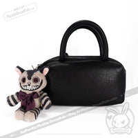 Load image into Gallery viewer, Victorian Mcgee’s Cheshire Cat Plush Keychain Accessory
