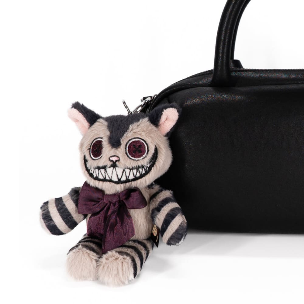 Victorian Mcgee’s Cheshire Cat Plush Keychain Accessory