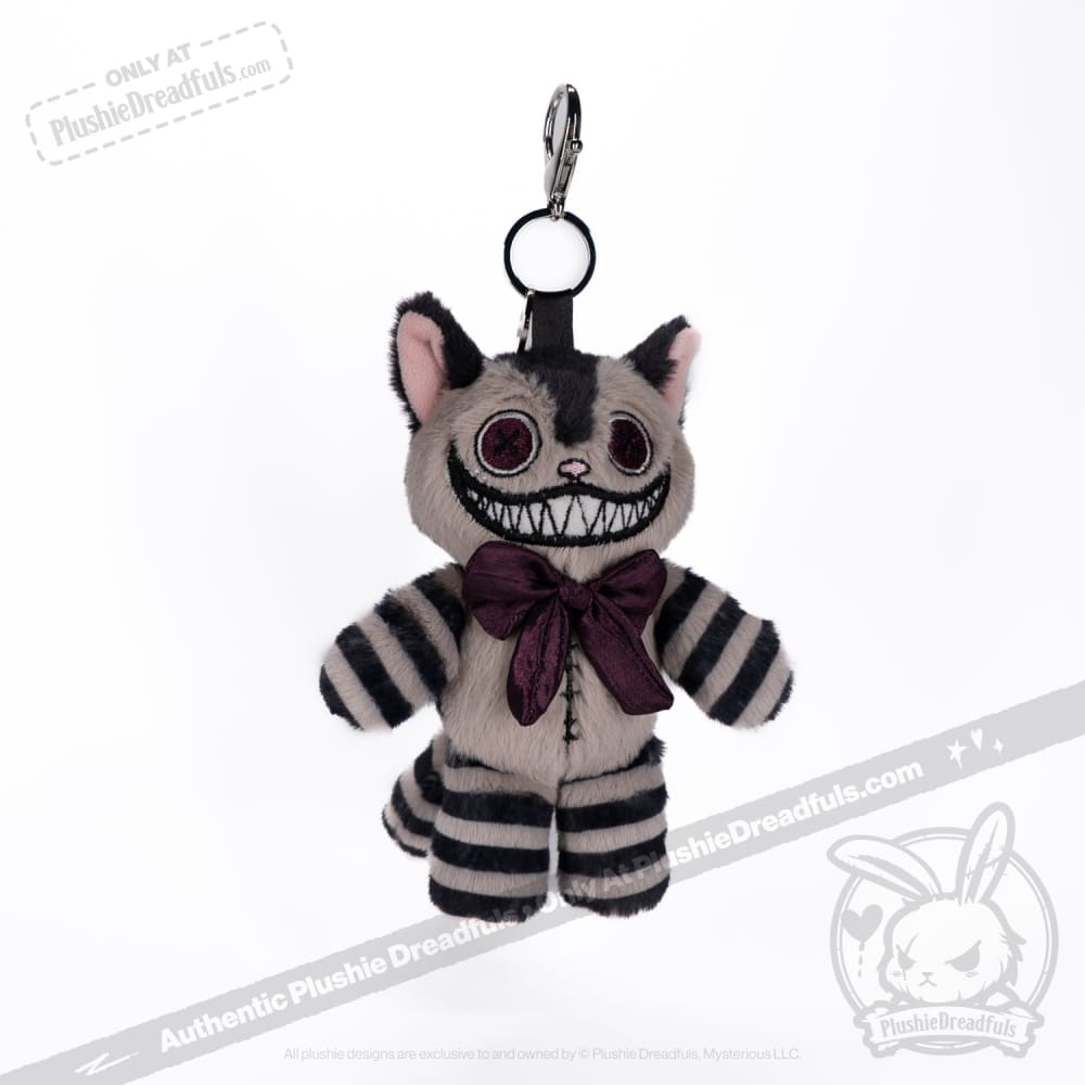 Victorian Mcgee’s Cheshire Cat Plush Keychain Accessory