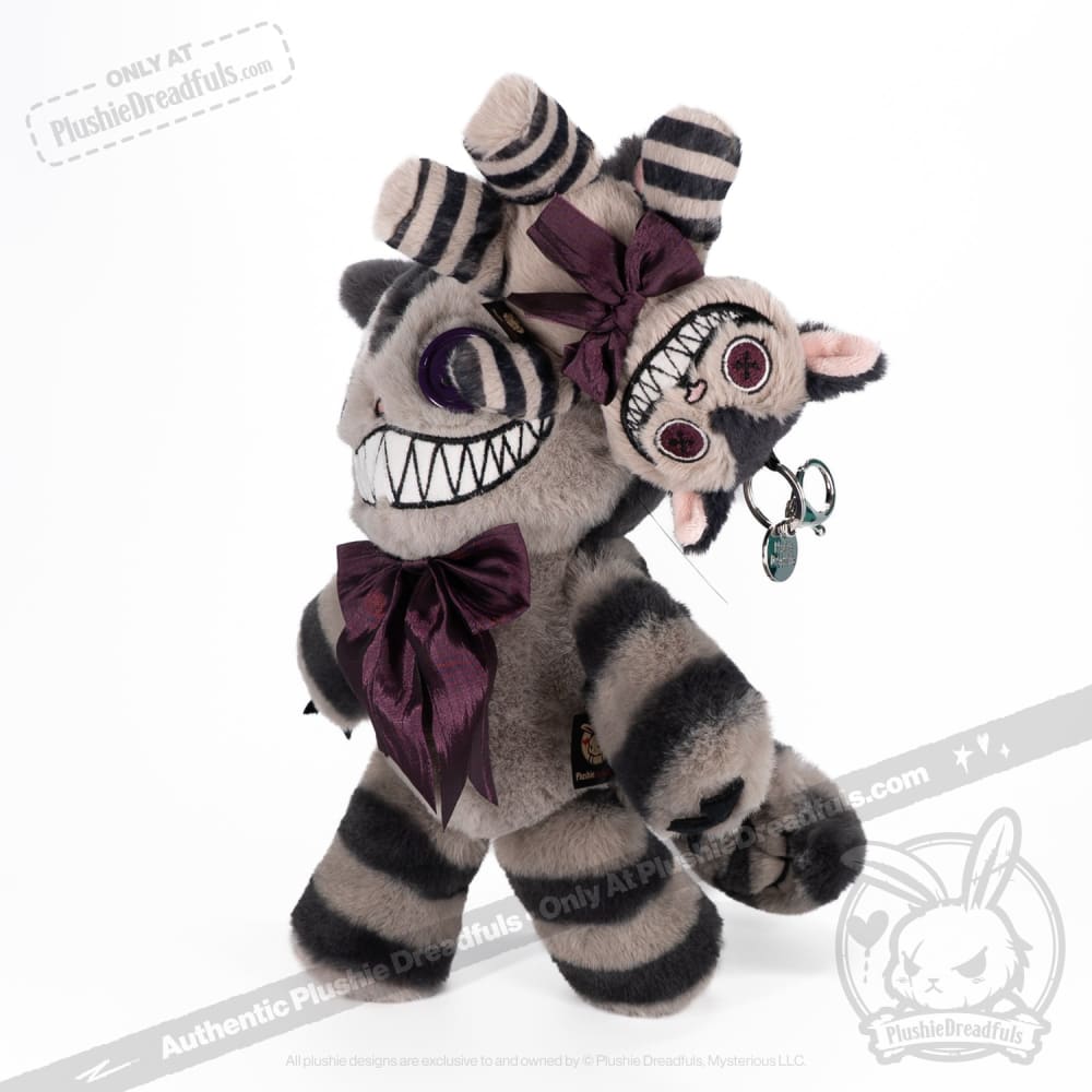Victorian Mcgee’s Cheshire Cat Plush Keychain Accessory