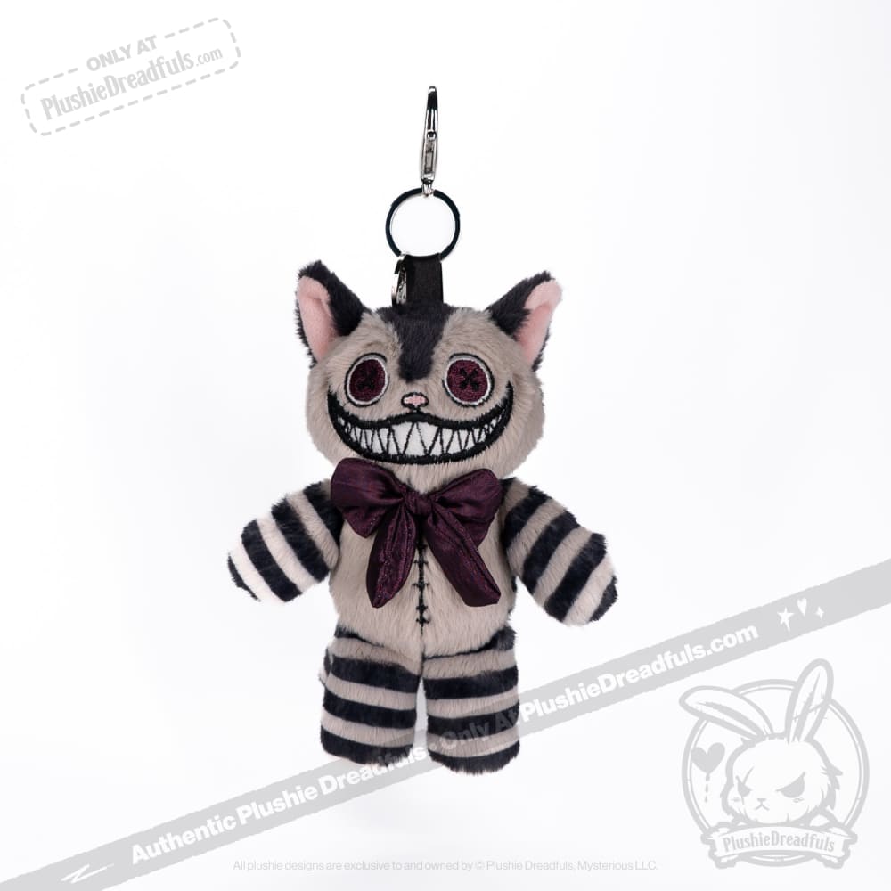 Victorian Mcgee’s Cheshire Cat Plush Keychain Accessory