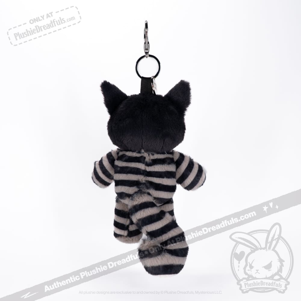 Victorian Mcgee’s Cheshire Cat Plush Keychain Accessory