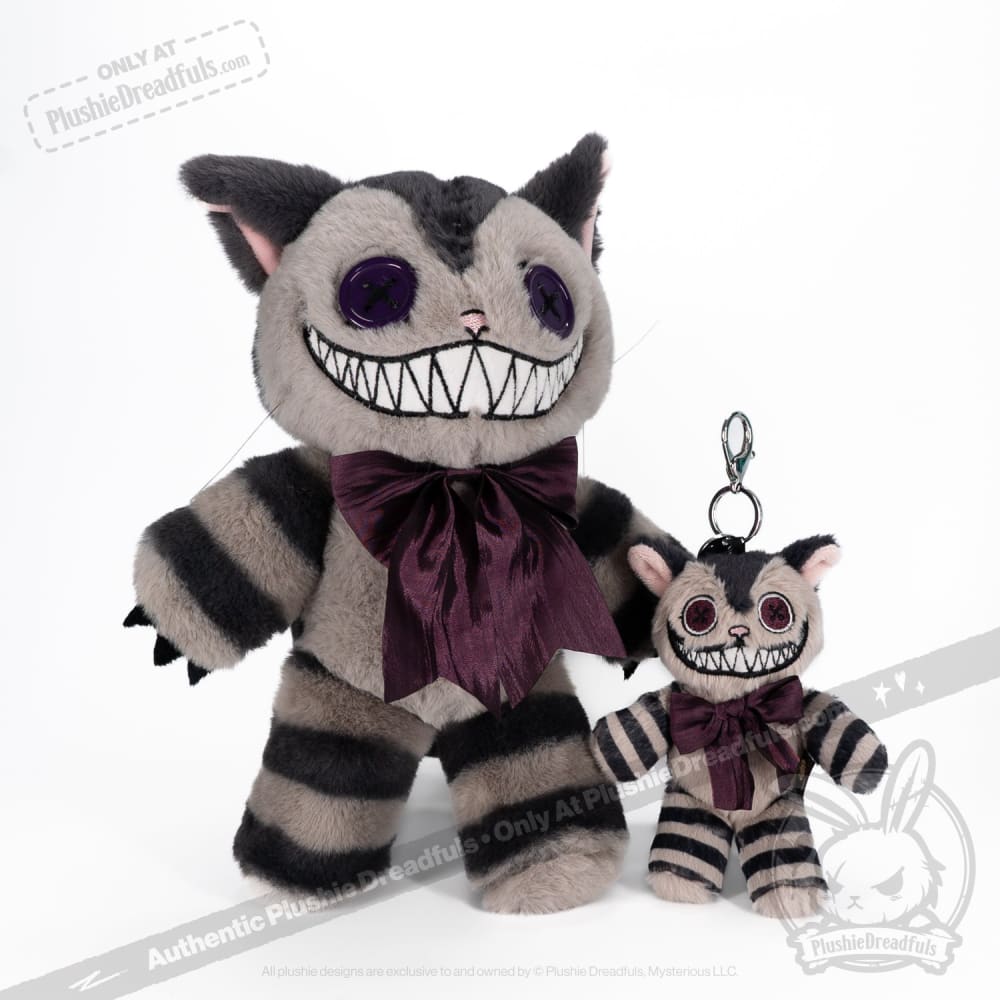 Victorian Mcgee’s Cheshire Cat Plush Keychain Accessory