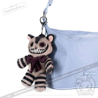 Load image into Gallery viewer, Victorian Mcgee’s Cheshire Cat Plush Keychain Accessory
