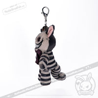 Load image into Gallery viewer, Victorian Mcgee’s Cheshire Cat Plush Keychain Accessory

