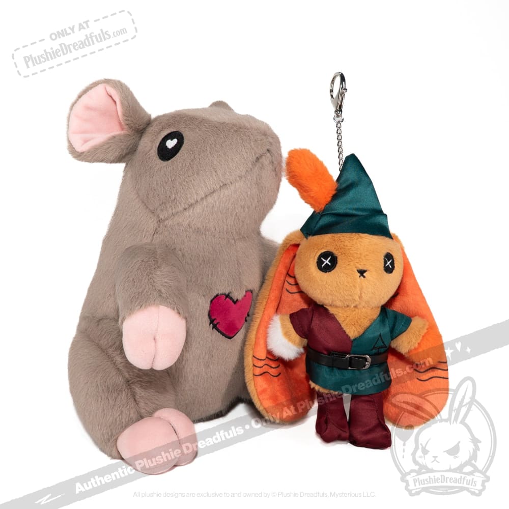 Victorian McGee’s Fairytales - Pied Piper and Rat Plush Stuffed Animal toy
