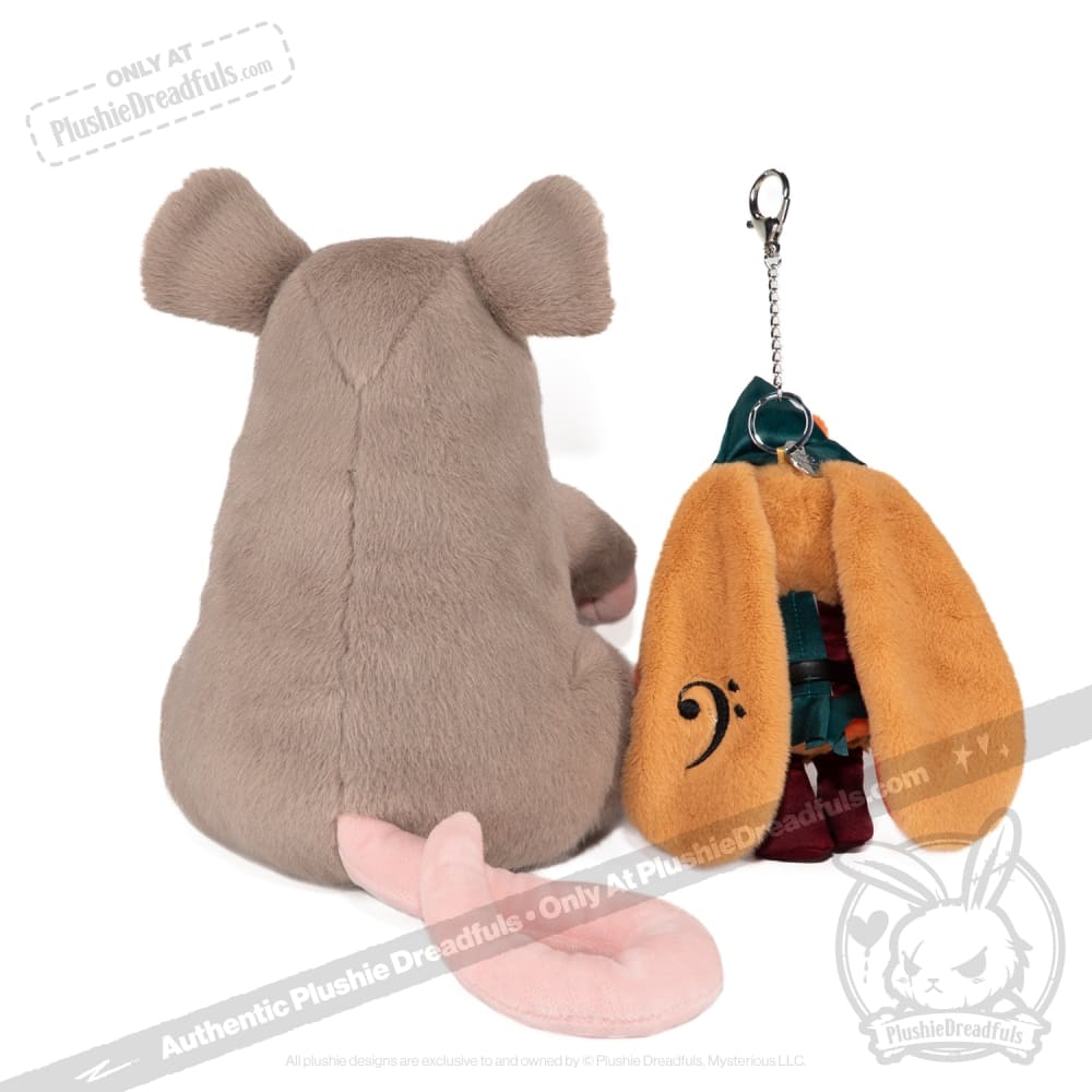 Victorian McGee’s Fairytales - Pied Piper and Rat Plush Stuffed Animal toy