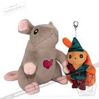 Victorian McGee’s Fairytales - Pied Piper and Rat Plush Stuffed Animal toy