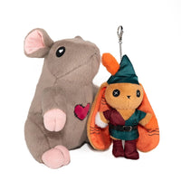 Load image into Gallery viewer, Victorian McGee’s Fairytales - Pied Piper and Rat Plush Stuffed Animal toy
