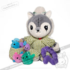 Victorian McGee’s Grandma Wolf Rabbit - Plush Stuffed Animal toy