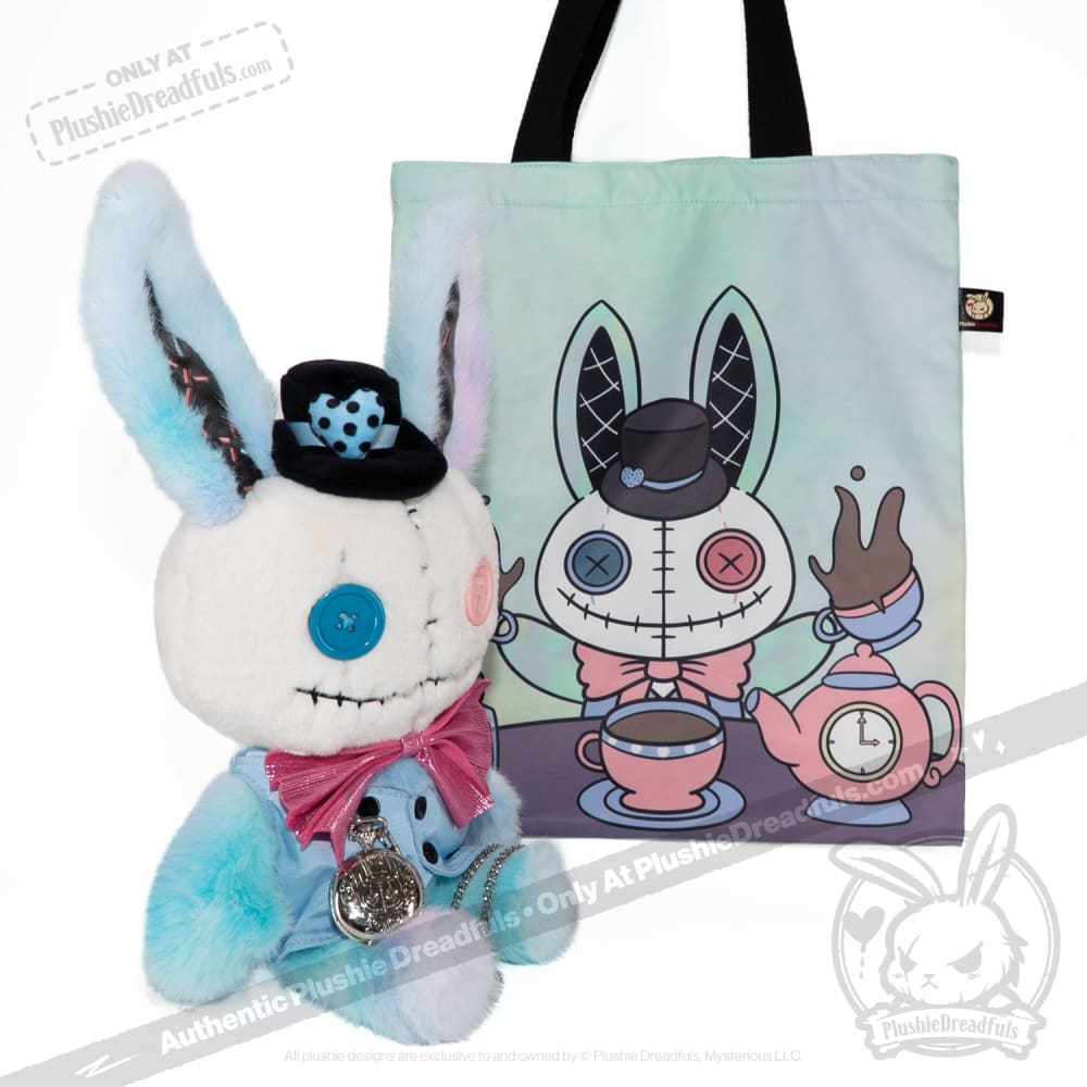 Victorian McGee’s Harajuku White Rabbit - Plush Stuffed Animal toy