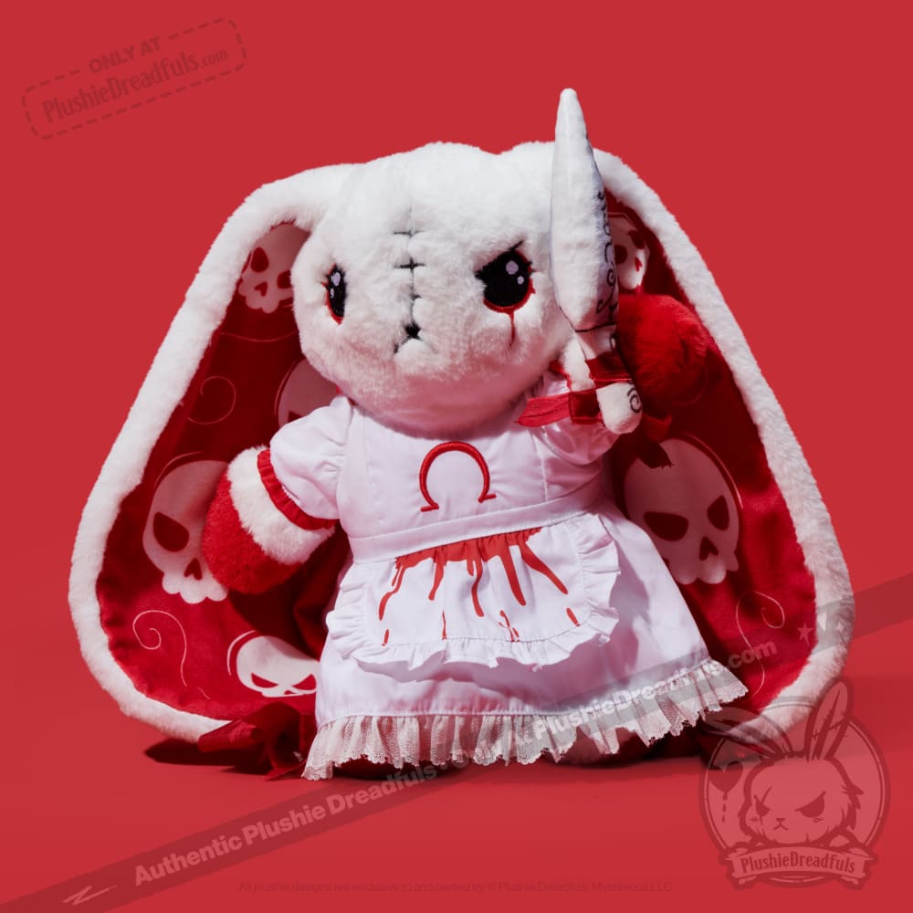 楓の守り妖精 うさぎ リス 創作人形 海外作家様 アーティストベア OOAK Victorian McGee's Hysteria Alice Rabbit Plush Stuffed Animal