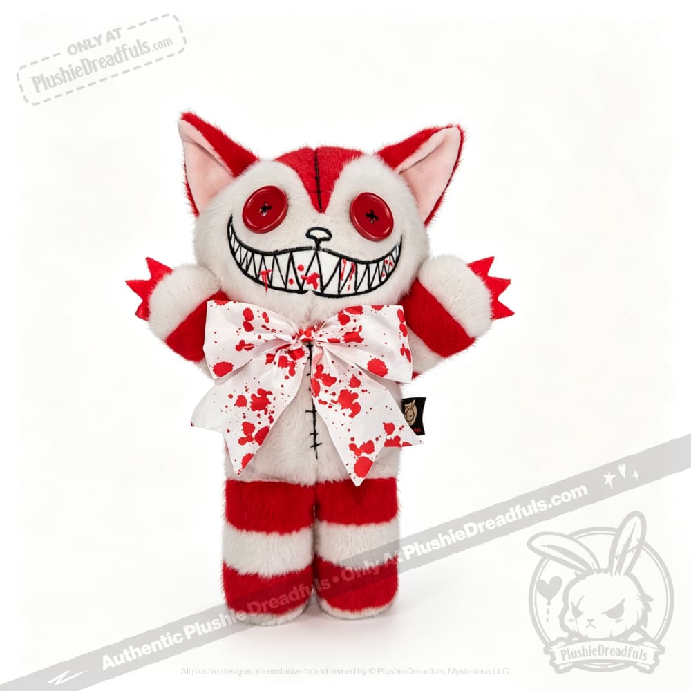 CHESHIRE CAT Merrythougit 猫のぬいぐるみ80体限定レア Victorian McGee's Hysteria Cheshire Cat - Plush Stuffed Animal