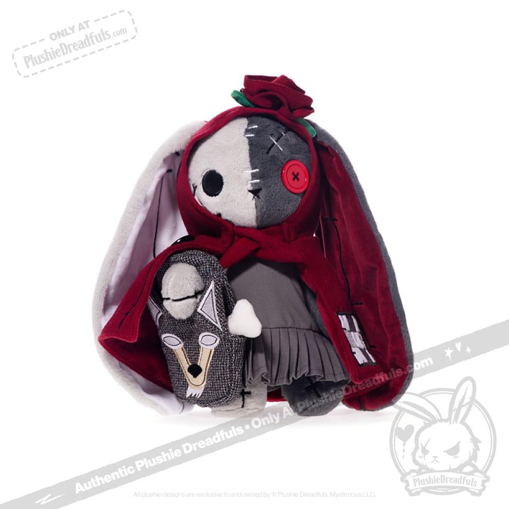 Victorian McGee’s Little Red Riding Hood Rabbit - Plush Stuffed Animal toy