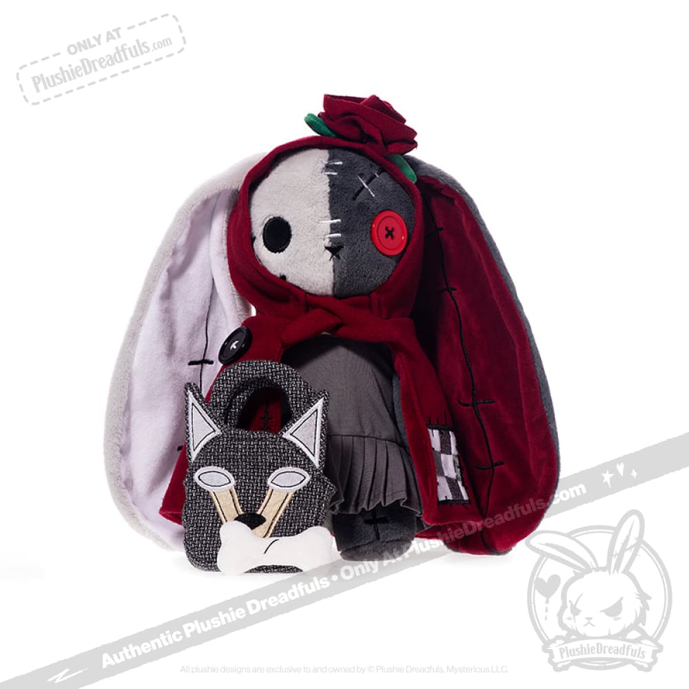 Victorian McGee’s Little Red Riding Hood Rabbit - Plush Stuffed Animal toy