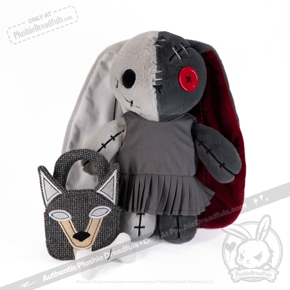 Victorian McGee’s Little Red Riding Hood Rabbit - Plush Stuffed Animal toy