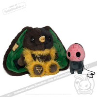 Load image into Gallery viewer, Victorian McGee’s Oz - Scarecrow and Brain Pup - Plush Stuffed Animal toy
