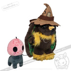 Victorian McGee’s Oz - Scarecrow and Brain Pup - Plush Stuffed Animal toy