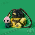 Victorian McGee’s Oz - Scarecrow and Brain Pup - Plush Stuffed Animal toy