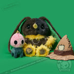 Victorian McGee’s Oz - Scarecrow and Brain Pup - Plush Stuffed Animal toy