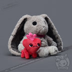 Victorian McGee’s Oz - Tin man and Heart Pup - Plush Stuffed Animal toy