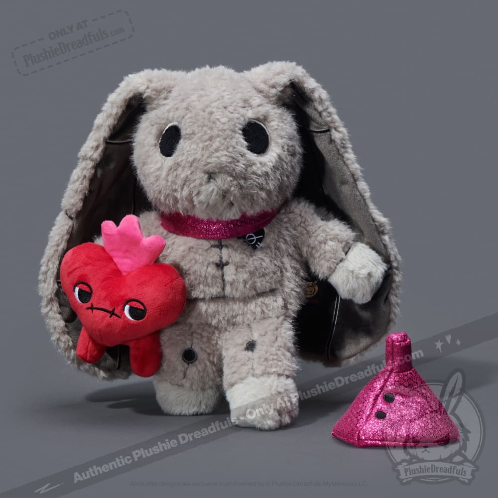 Victorian McGee's Oz - Tin man and Heart Pup - Plush Stuffed