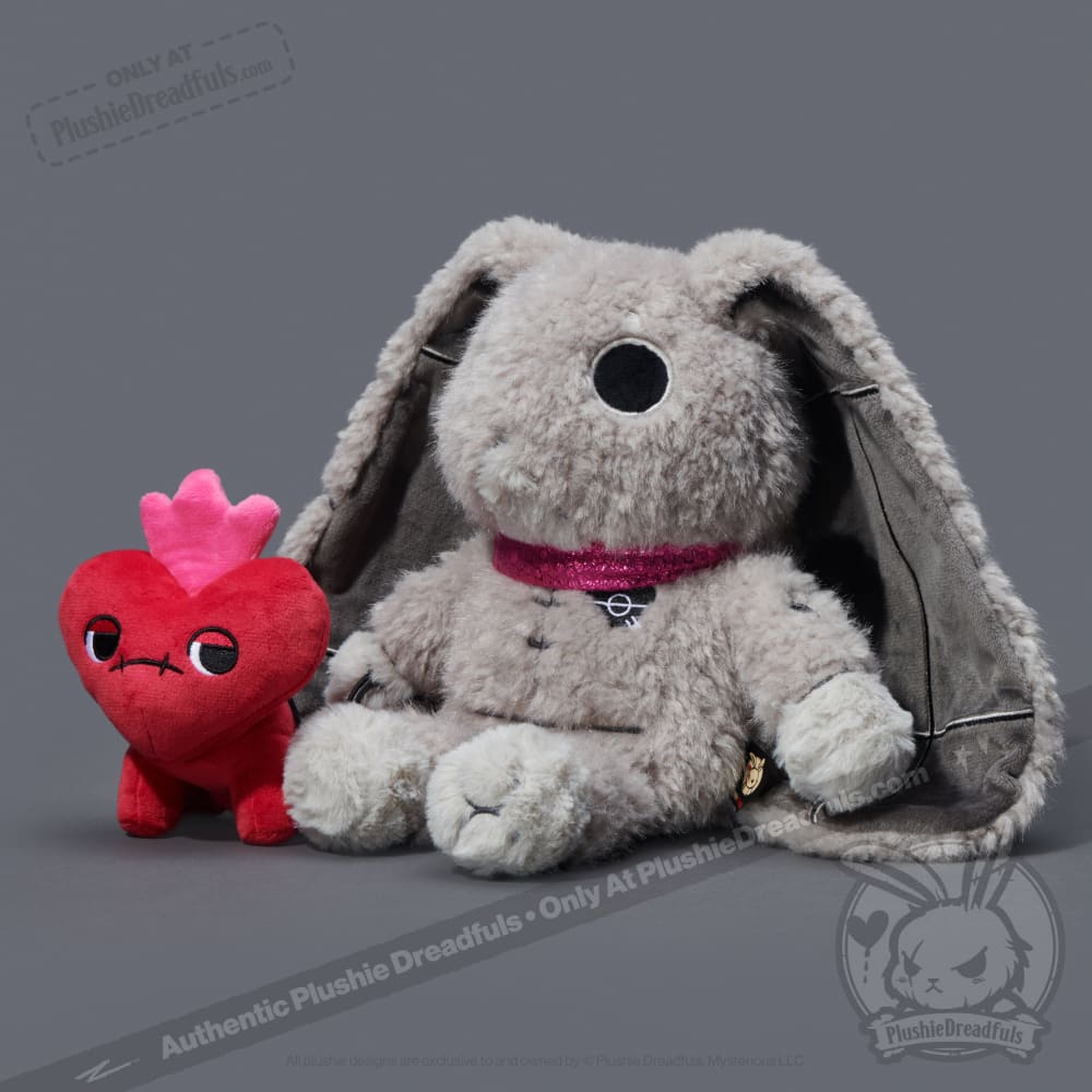 Victorian McGee's Oz - Tin man and Heart Pup - Plush Stuffed
