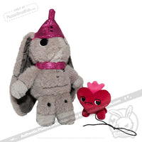 Load image into Gallery viewer, Victorian McGee’s Oz - Tin man and Heart Pup - Plush Stuffed Animal toy
