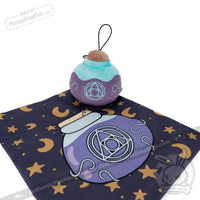 Load image into Gallery viewer, Plushie Dreadfuls - Peculiar Pop Ups Bununculus Potion Wizard Stuffed Animal Toy
