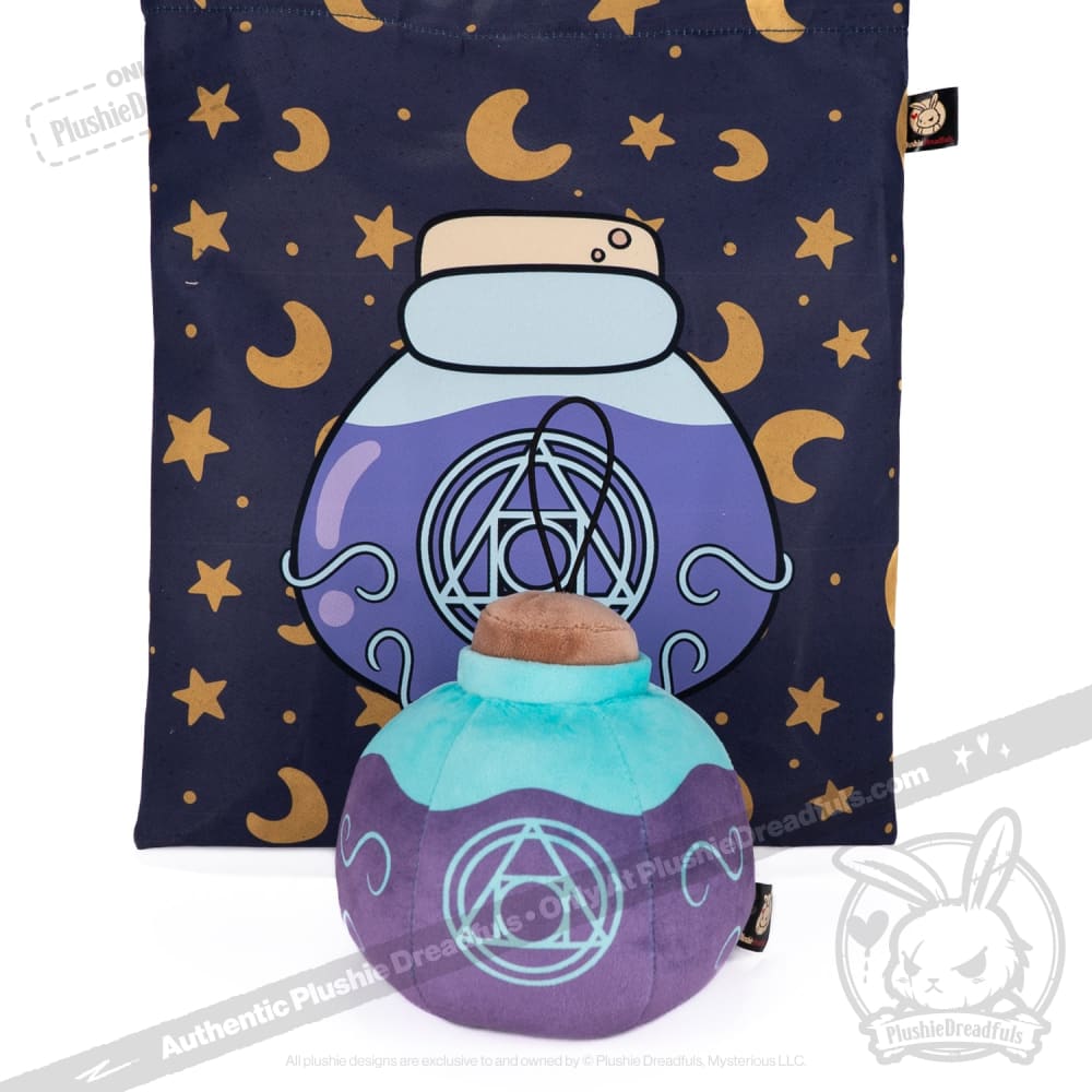 Plushie Dreadfuls - Peculiar Pop Ups Bununculus Potion Wizard Stuffed Animal Toy