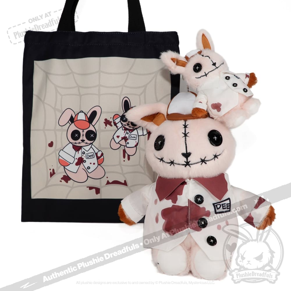 Victorian McGee’s Tweedle Dee and Tweedle Dum Plush Stuffed Animal toy