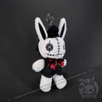 Victorian McGee’s White Rabbit Plush Keychain Accessory Keychain