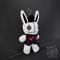 Load image into Gallery viewer, Victorian McGee’s White Rabbit Plush Keychain Accessory Keychain
