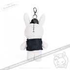 Victorian McGee’s White Rabbit Plush Keychain Accessory Keychain