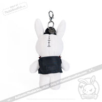 Load image into Gallery viewer, Victorian McGee’s White Rabbit Plush Keychain Accessory Keychain
