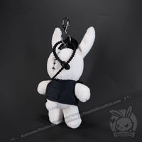 Load image into Gallery viewer, Victorian McGee’s White Rabbit Plush Keychain Accessory Keychain
