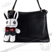 Load image into Gallery viewer, Victorian McGee’s White Rabbit Plush Keychain Accessory Keychain
