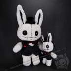 Victorian McGee’s White Rabbit Plush Keychain Accessory Keychain