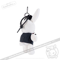 Load image into Gallery viewer, Victorian McGee’s White Rabbit Plush Keychain Accessory Keychain
