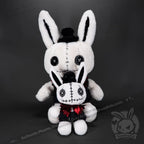 Victorian McGee’s White Rabbit Plush Keychain Accessory Keychain