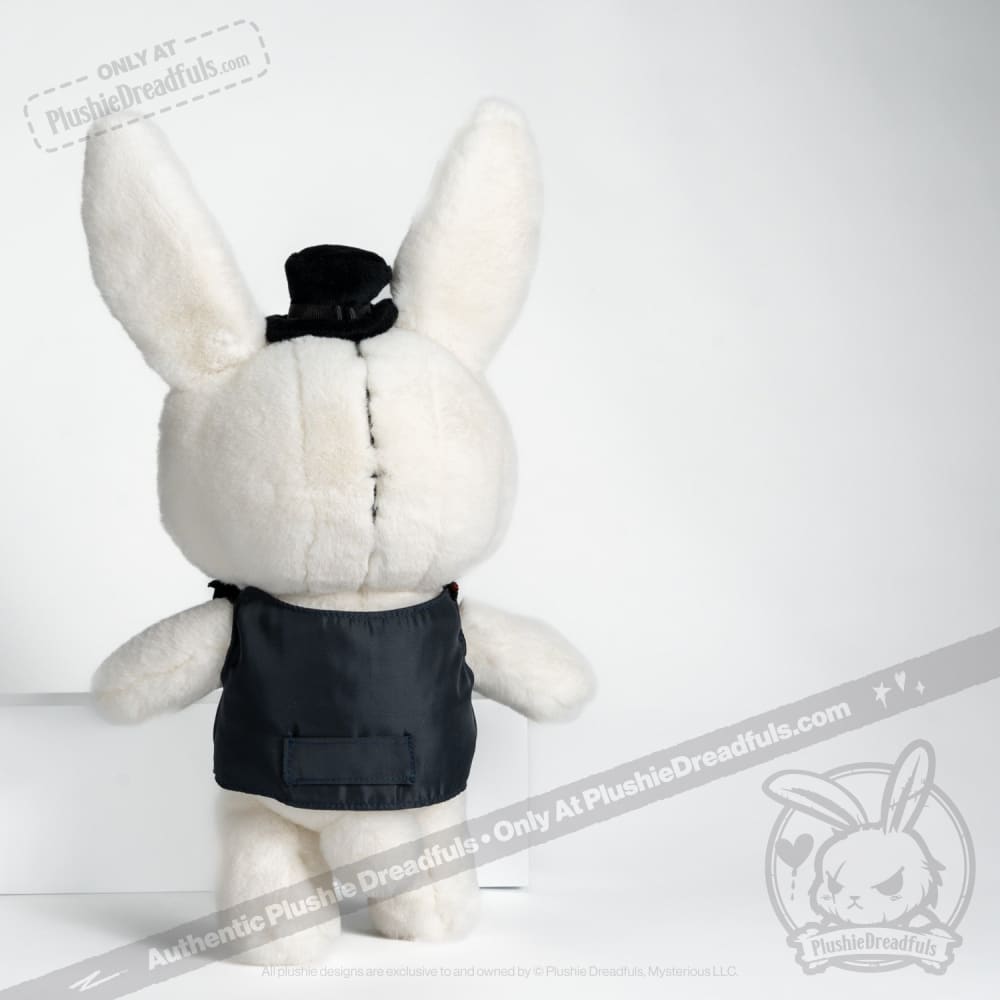 Victorian Rabbit Toy Victorian McGee's White Rabbit - Plush Stuffed Animal – Mysterious